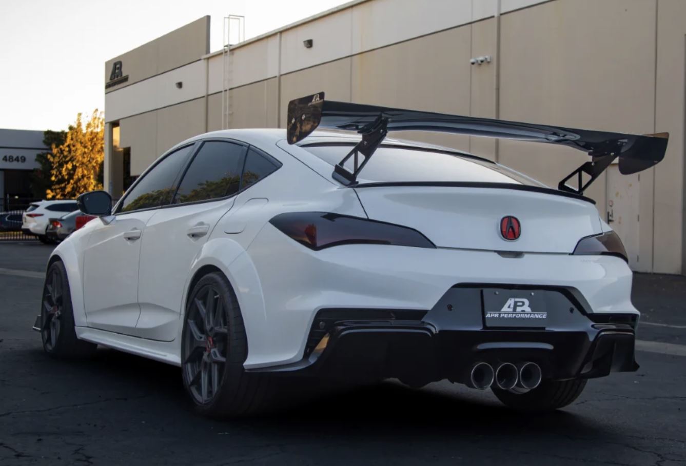 APR Performance 61" Carbon Fiber GTC-300 Adjustable Wing / Spoiler - Acura DE5 Integra Type S (2024+)