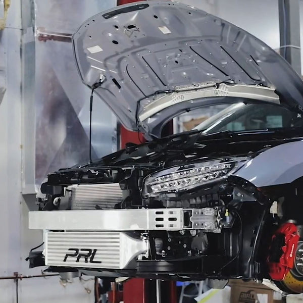 PRLHCRIC PRL Motorsports FMIC Front Mount Intercooler Upgrade Honda Civic FK8 Type R (2017