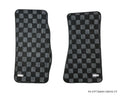 Phase 2 Motortrend (P2M) Checkered Carpet Race Floor Mats - Datsun 240z 260Z 280ZX