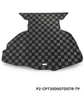 Phase 2 Motortrend (P2M) Checkered Carpet Race Trunk Mat - Dodge Stealth (1990-1995)