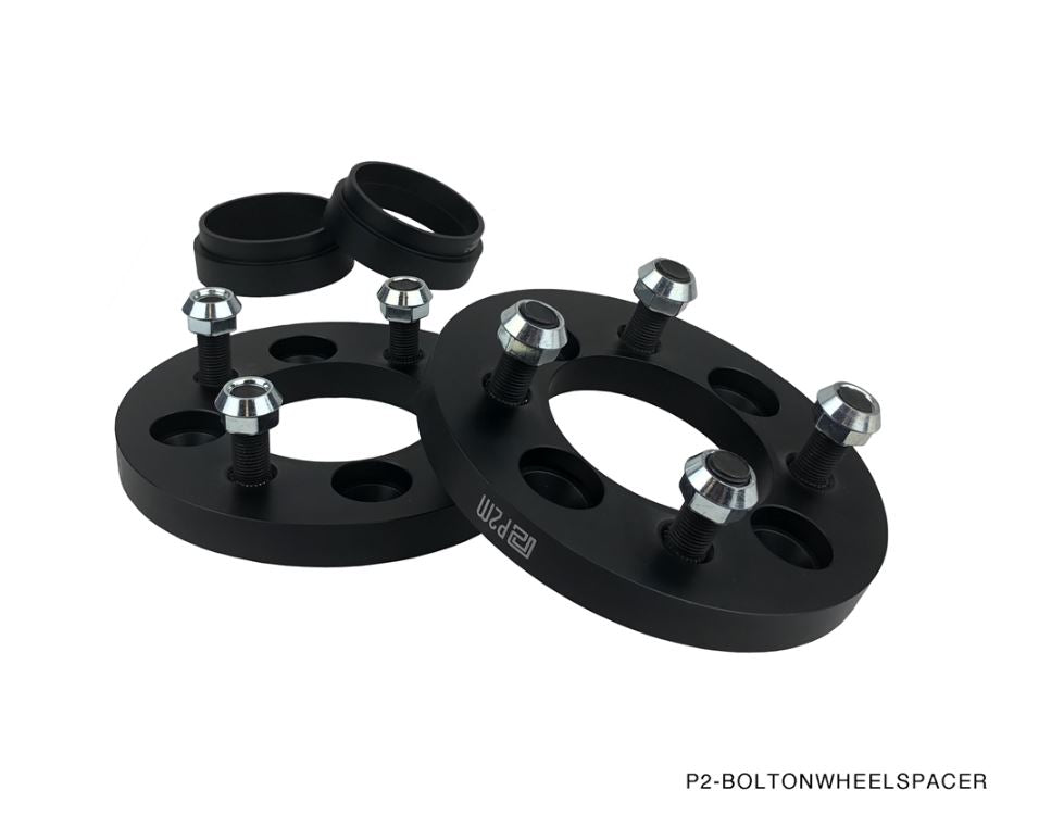 P2M 30MM WHEEL SPACERS : 4X100 PCD / M12X1.25 STUD / 59.1 BORE