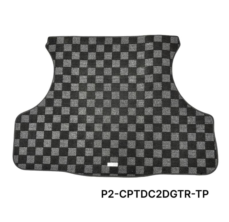 Phase 2 Motortrend (P2M) Checkered Carpet Race Trunk Mat - Acura Integra DC2 (1994-2001)