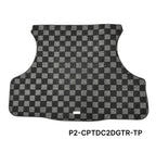 Phase 2 Motortrend (P2M) Checkered Carpet Race Trunk Mat - Acura Integra DC2 (1994-2001)
