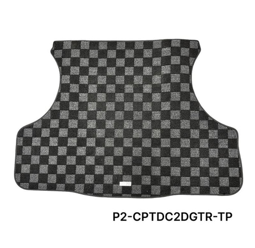 Phase 2 Motortrend (P2M) Checkered Carpet Race Trunk Mat - Acura Integra DC2 (1994-2001)