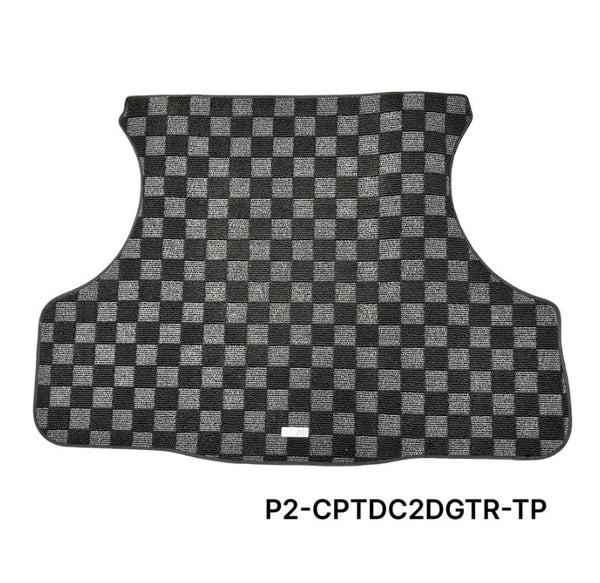 Phase 2 Motortrend (P2M) Checkered Carpet Race Trunk Mat - Acura Integra DC2 (1994-2001)