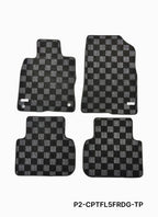 Phase 2 Motortrend (P2M) Checkered Carpet Race Floor Mats - Acura Integra DE5 (2023+)