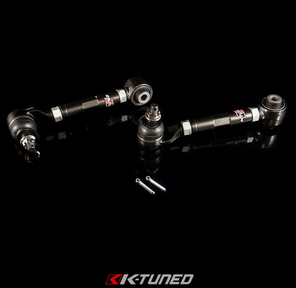 K-Tuned Adjustable Rear Camber Control Arms - Hardened Rubber - Acura TSX (2004-2008) / Honda Accord (2003-2007)