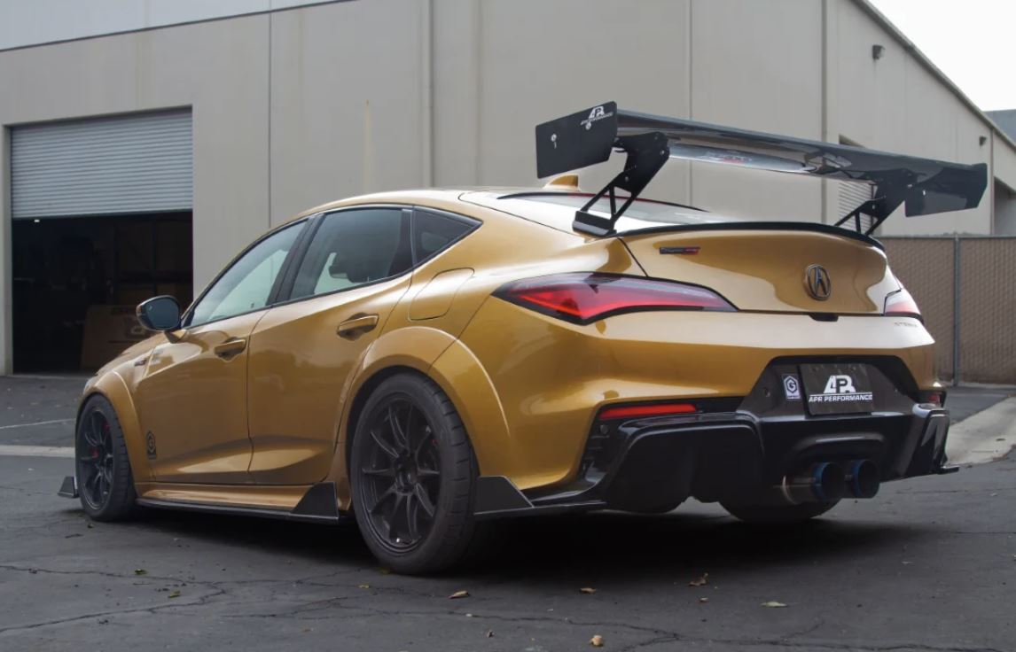APR Performance 61" Carbon Fiber GT-250 Adjustable Wing / Spoiler - Acura DE5 Integra Type S (2024+)