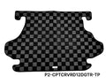 Phase 2 Motortrend (P2M) Checkered Carpet Race Trunk Mat - Honda CR-V RD1 RD2 (1995-2001)