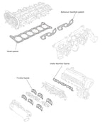 Tomei 87.0-1.2mm Metal Head Gasket Combination Kit - Nissan Skyline GT-R RB26DETT