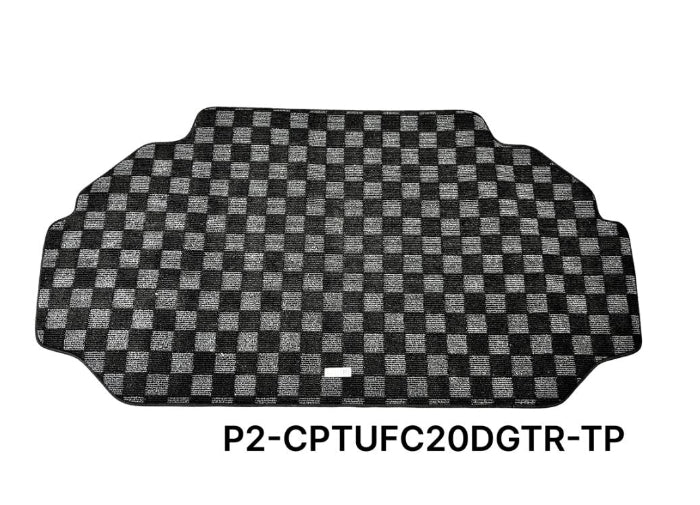 Phase 2 Motortrend (P2M) Checkered Carpet Race Trunk Mat - Lexus LS400 UCF20 (1995-2000)