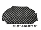 Phase 2 Motortrend (P2M) Checkered Carpet Race Trunk Mat - Lexus LS400 UCF20 (1995-2000)