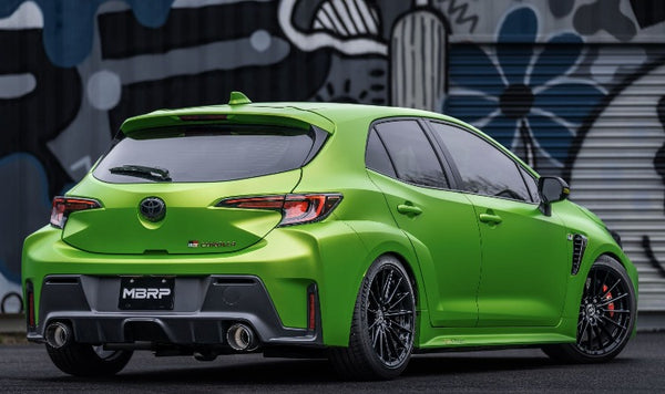 MBRP Armor Pro Cat-Back Exhaust System w/ Carbon Tips - Toyota GR Corolla (2023+)