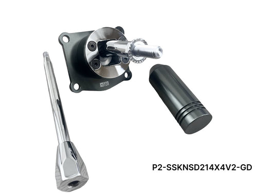 Phase 2 Motortrend (P2M) V3 Quick Short Throw Shifter - Nissan D21 Hard Body Truck 4x4 KA24E 2.4L (1990-1997)