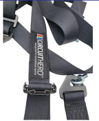 Circuit Hero 4 Point Static Racing Harness 2" Belt - Black - Universal