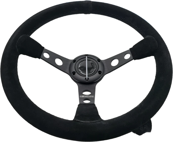 Circuit Hero 3 Spoke Steering Wheel w/ Holes