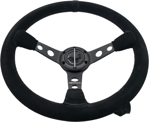 Circuit Hero 3 Spoke Steering Wheel w/ Holes