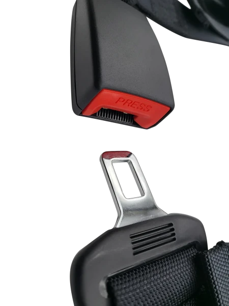 Circuit Hero 4 Point Static Racing Harness 2" Belt - Black - Universal