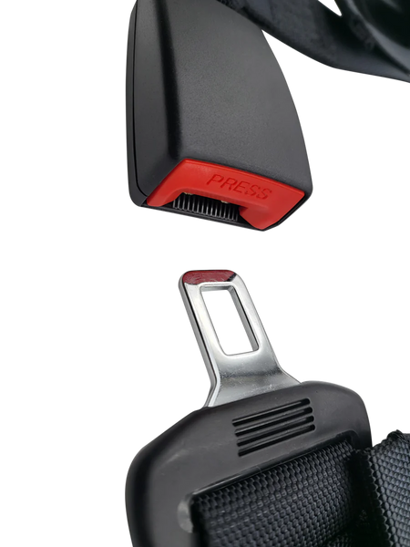Circuit Hero 4 Point Static Racing Harness 2" Belt - Black - Universal
