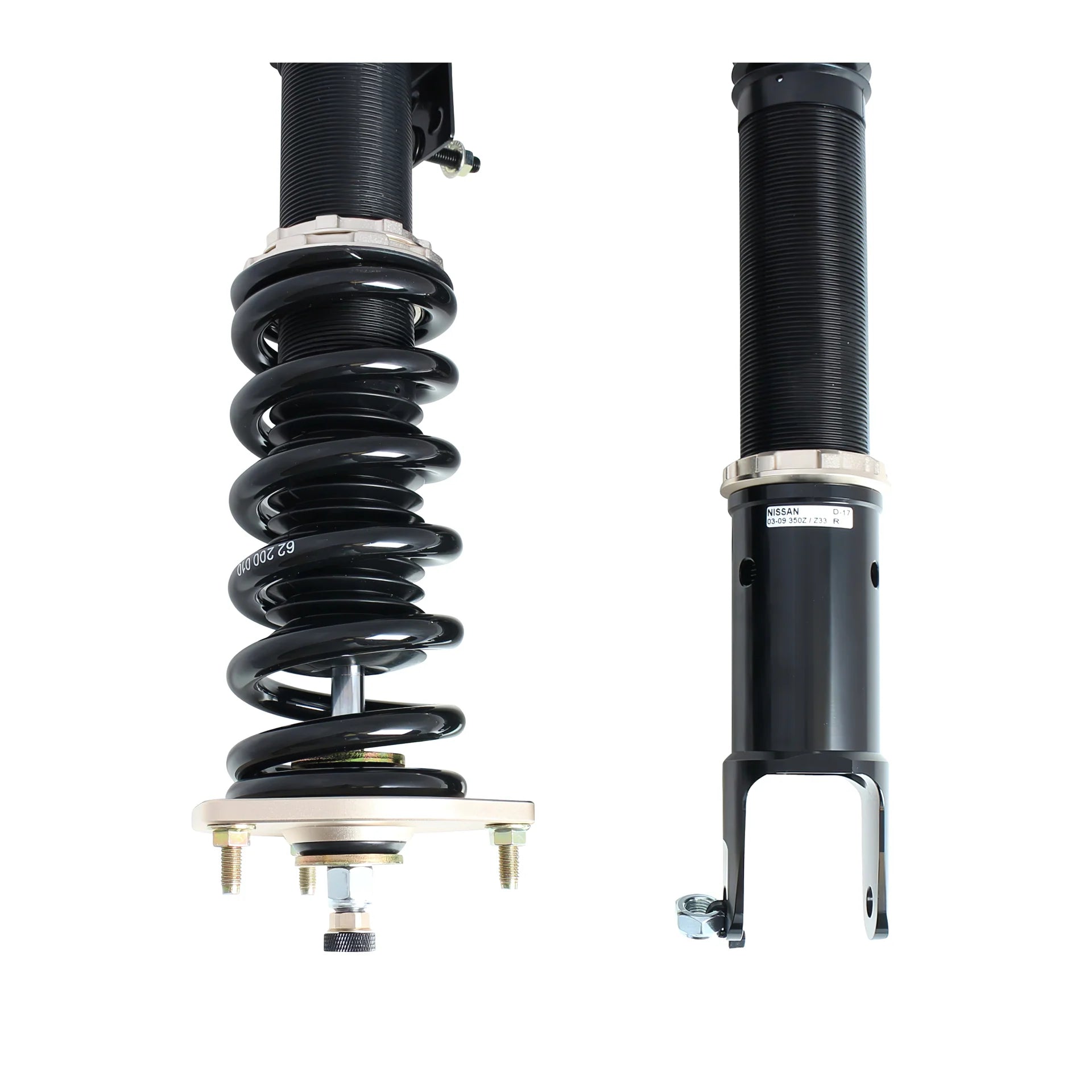 BC Racing BR Series Bucket Coilovers - Infiniti G35 Coupe RWD (2003-2007) / Sedan RWD (2003-2006)