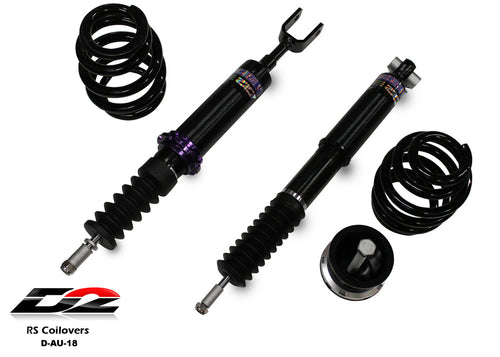 D2 Racing RS Series Coilovers - Audi A4 FWD AWD (02-08) / S4 (03-08) / RS4 (06-08)