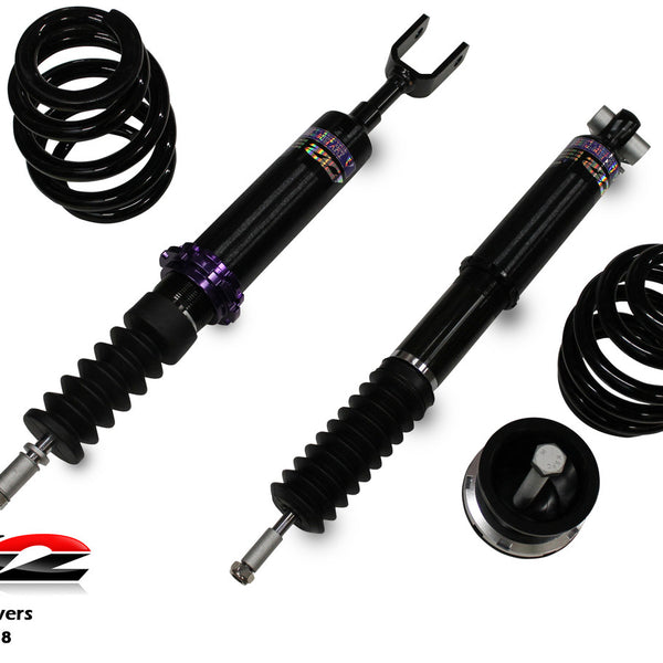 D2 Racing RS Series Coilovers - Audi A4 FWD AWD (02-08) / S4 (03-08) / RS4 (06-08)