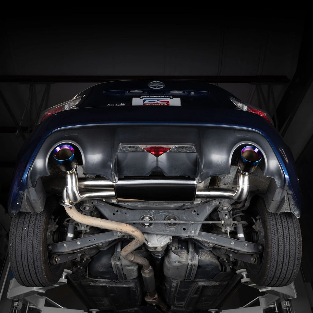 DC SPORTS AXLEBACK EXHAUST w/ Chrome Tips - Scion FR-S / GT86 / BRZ (2013-2021)