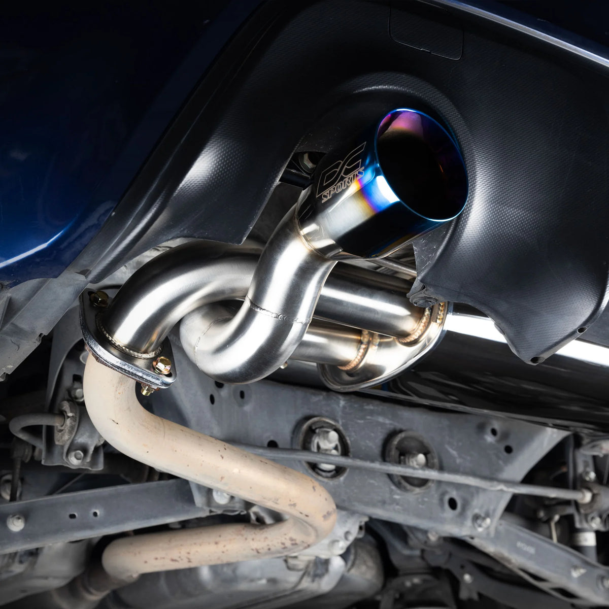 DC Sports Axleback Exhaust with Burnt Tips - Scion Fr-s / GT86 / BRZ (2013-2021)