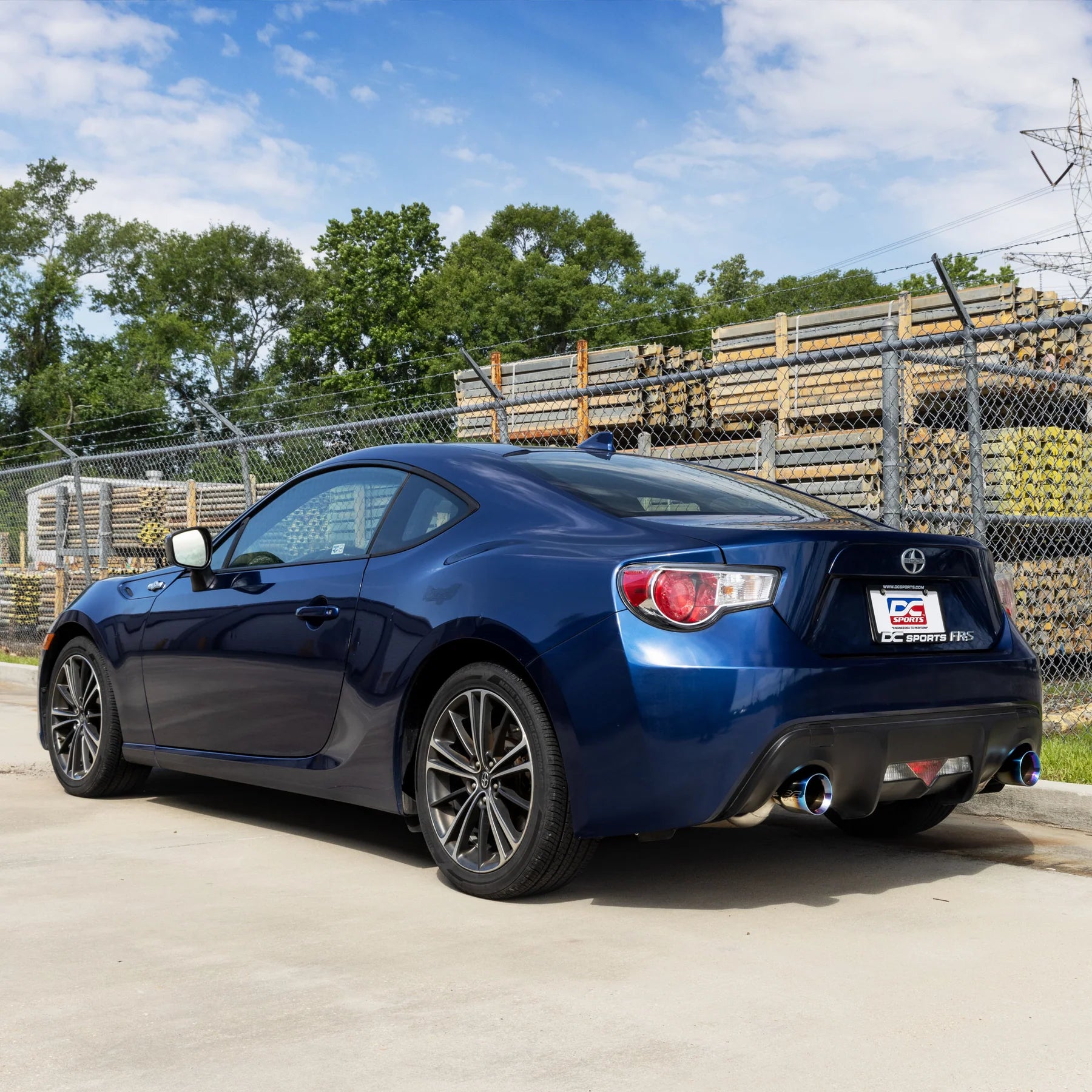 DC SPORTS AXLEBACK EXHAUST w/ Burnt Tips - Scion FR-S / GT86 / BRZ (2013-2021)