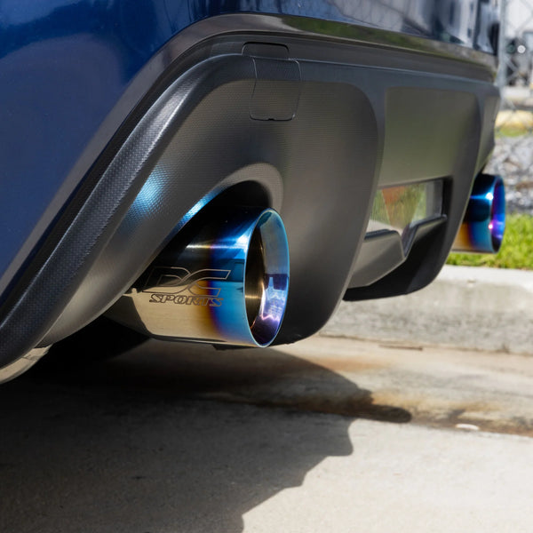 DC SPORTS AXLEBACK EXHAUST w/ Burnt Tips - Scion FR-S / GT86 / BRZ (2013-2021)