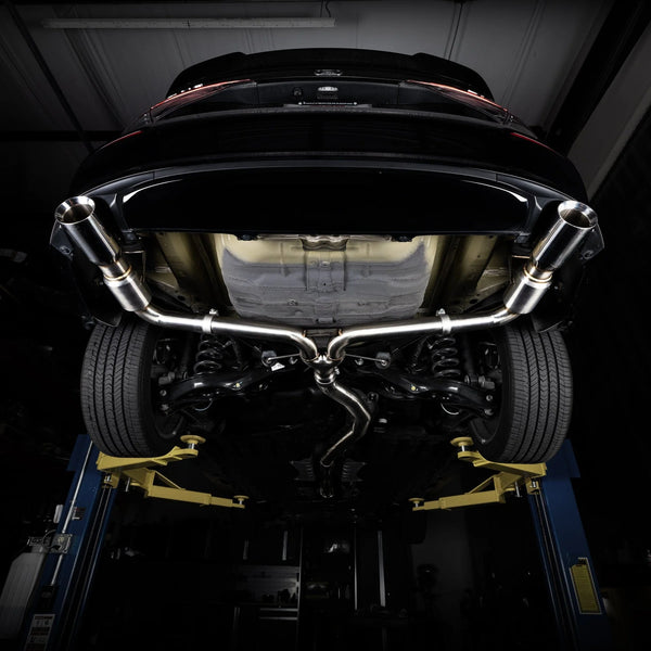 DC Sports Polished Tip Bolt-On Axle Back Exhaust - Honda Civic Si Sedan (2022+)