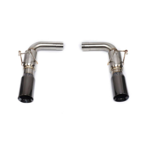 DC Sports Black Tip Bolt-On Axle Back Exhaust - Honda Civic Si Sedan (2022+)