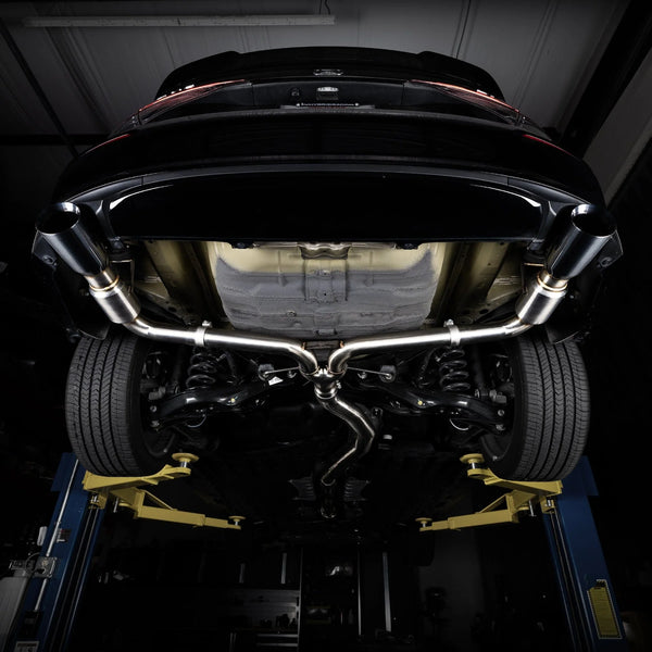 DCS-DES-01-03 - DC Sports Black Tip Bolt-On Axle Back Exhaust DCS-DES-01-03 - DC Sports Black Tip Bolt-On Axle Back Exhaust