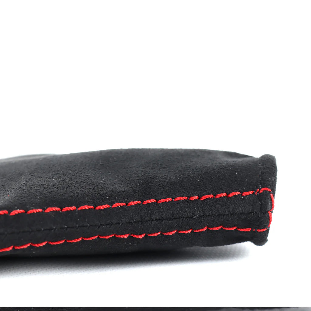 DC Sports Alcantara Shift Boot - Black & Red - Toyota GR Corolla GRC (2023+)