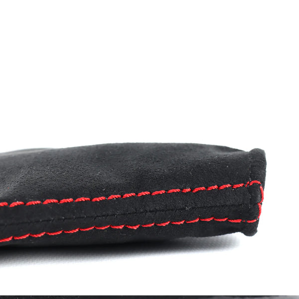 DC Sports Alcantara Shift Boot - Black & Red - Toyota GR Corolla GRC (2023+)