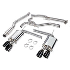 DC Sports Performance Exhaust System - Black - Honda Accord Turbo (2018-2022)