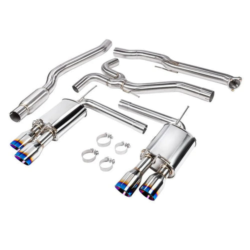 DC Sports Performance Exhaust System - Burnt - Honda Accord Turbo (2018-2022)