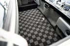 Phase 2 Motortrend (P2M) Checkered Carpet Trunk Mat - BMW 3 Series E30 Coupe & Sedan (1984-1991)