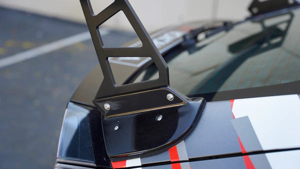 APR Performance Carbon Fiber GT-250 Swan Neck Adjustable Wing 61" - Honda Civic Type R FK8 (2017-2021)