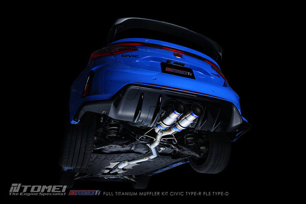 Tomei Expreme Ti Type-D Full Titanium Exhaust System - Honda Civic FL5 Type-R (2023+)