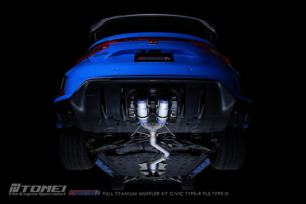 Tomei Expreme Ti Type-D Full Titanium Exhaust System - Honda Civic FL5 Type-R (2023+)