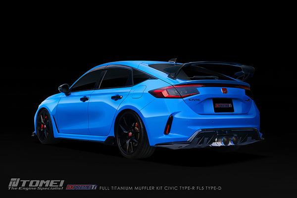 Tomei Expreme Ti Type-D Full Titanium Exhaust System - Honda Civic FL5 Type-R (2023+)