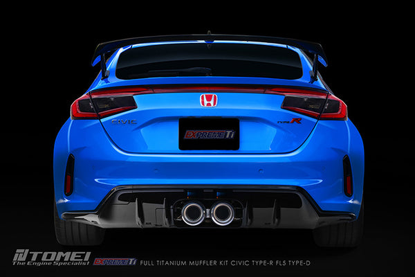 Tomei Expreme Ti Type-D Full Titanium Exhaust System - Honda Civic FL5 Type-R (2023+)