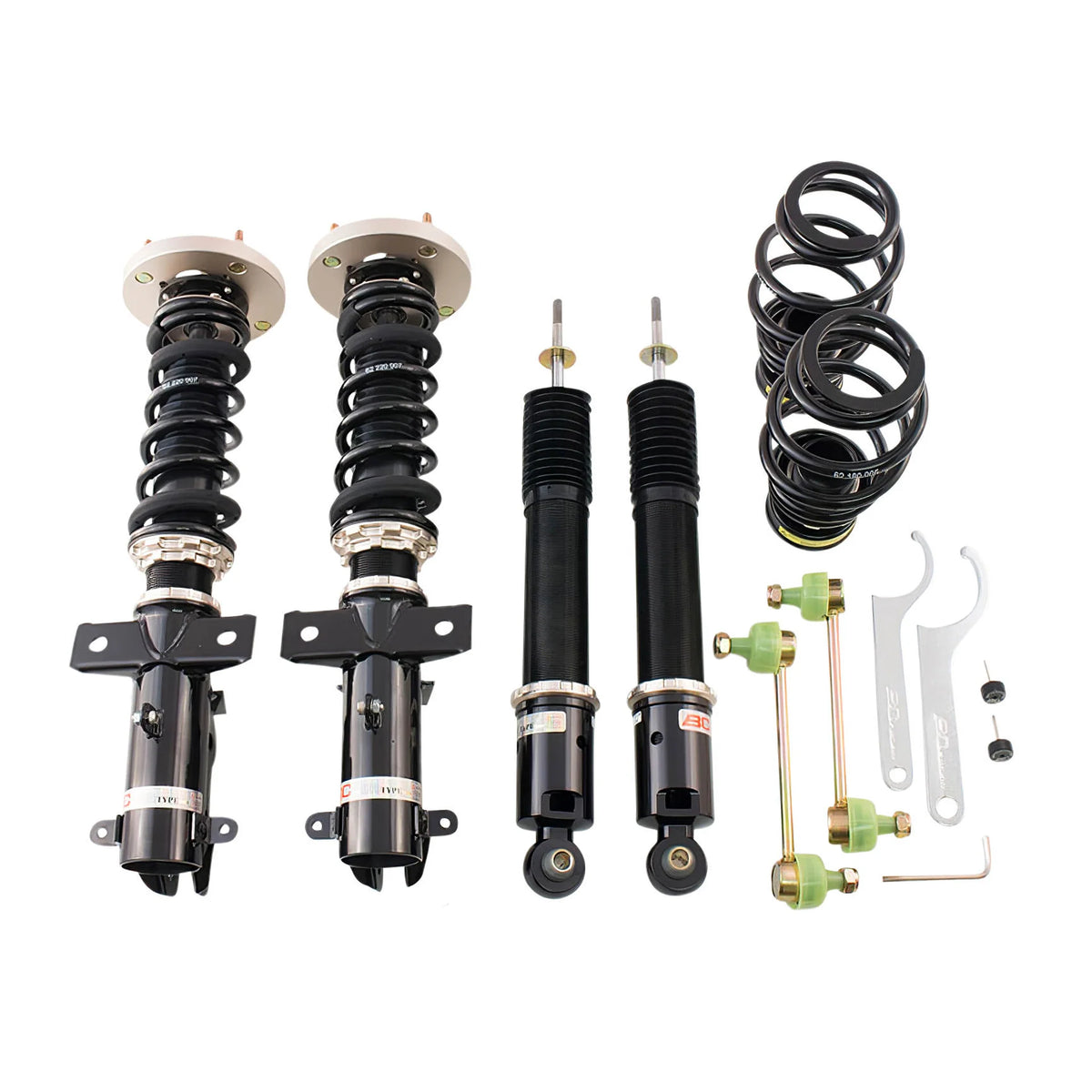 E-09-BR - BC Racing BR Coilovers - Ford Mustang S197 (2005-2014)