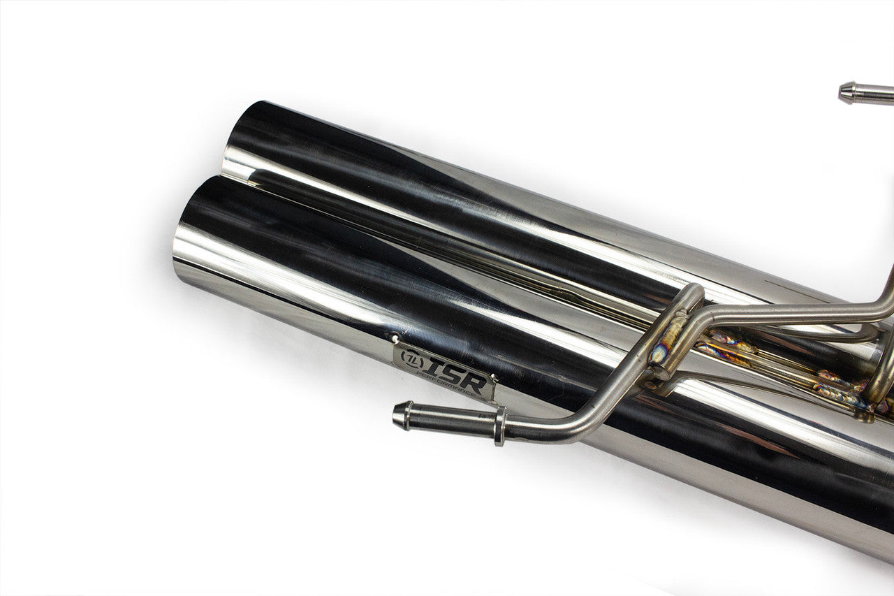ISR Performance Series II EP Dual Resonated Catback Exhaust - BMW E46 Early 323/328