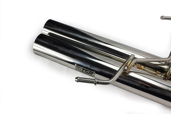ISR Performance Series II EP Dual Resonated Catback Exhaust - BMW E46 Late 325i 330i