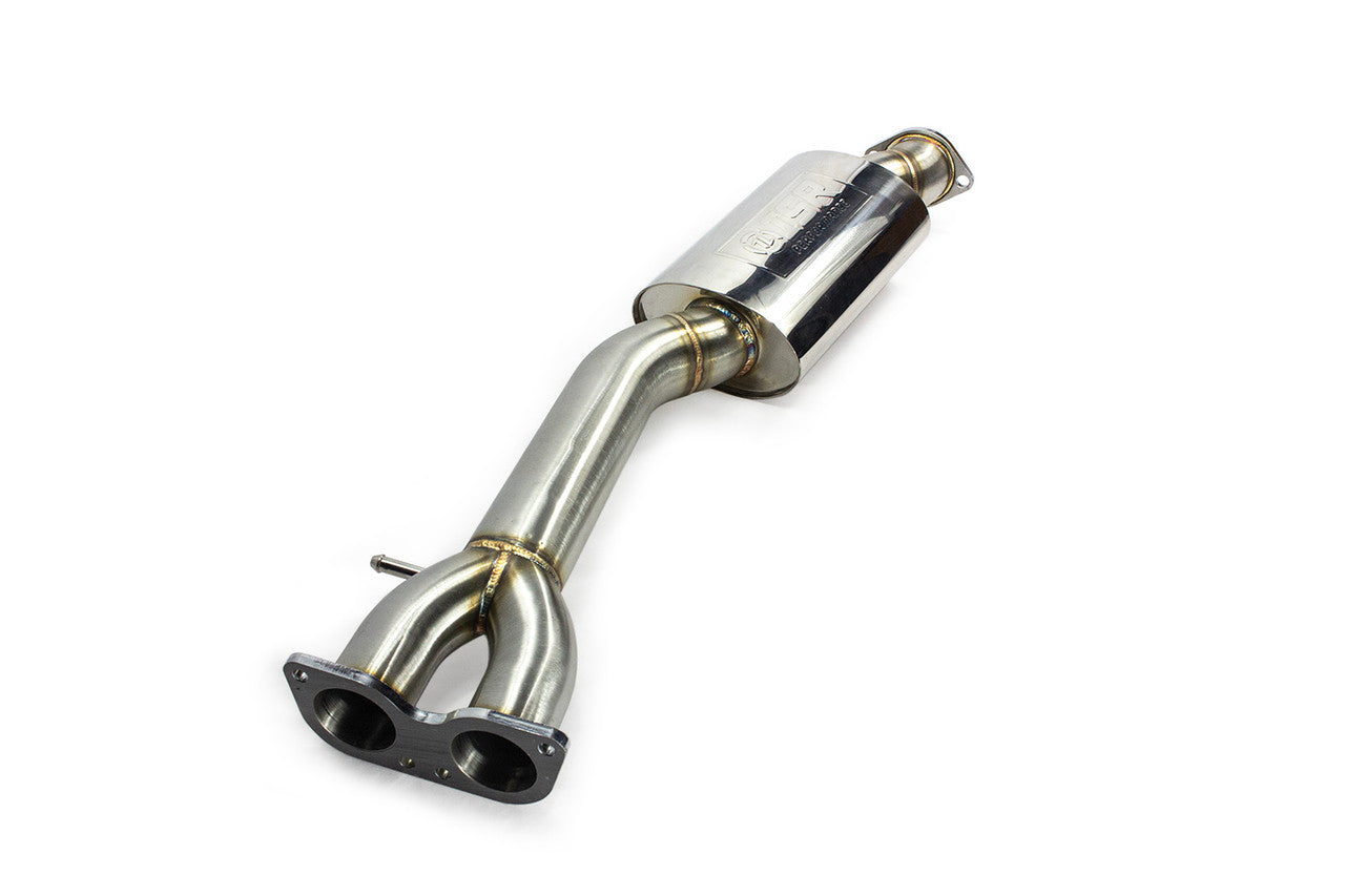 ISR Performance Series II Resonated Mid Section Only - BMW E46 Late 325/330