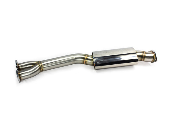 ISR Performance Series II Resonated Mid Section Only - BMW E46 Late 325/330