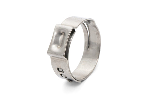 HPS 304 Stainless Steel Ear Hose Clamps Effective Range 7.8mm - 9.5mm 100pcs pack