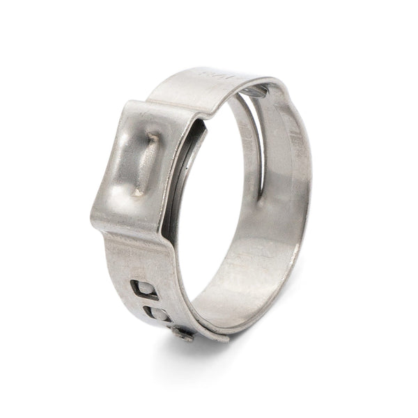 HPS 304 Stainless Steel Ear Hose Clamps Effective Range 7.8mm - 9.5mm 100pcs pack